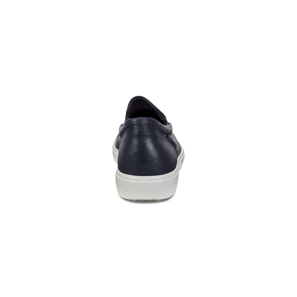 ECCO Womens Sneakers Navy - Soft 7 - IWY-621508